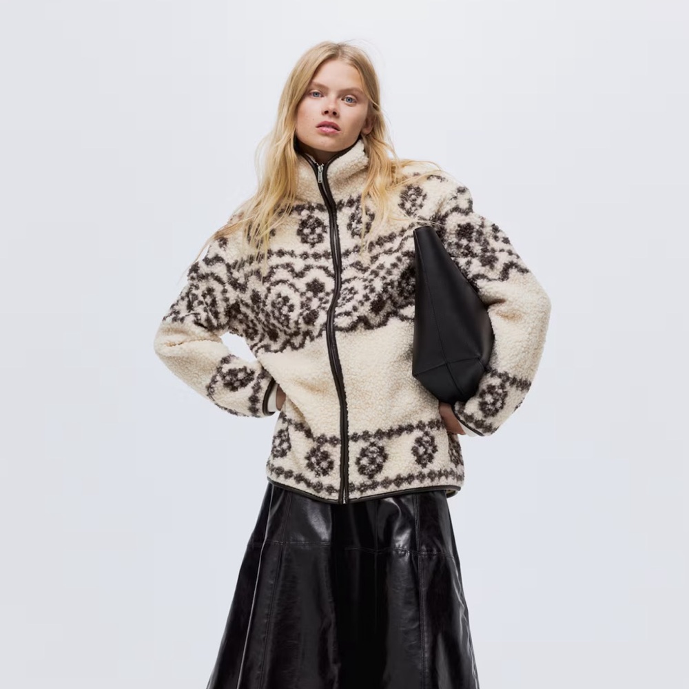 H&M Teddy Fleece Jacket